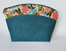 Load image into Gallery viewer, Sadie - Floral and Moroccan Blue Vinyl