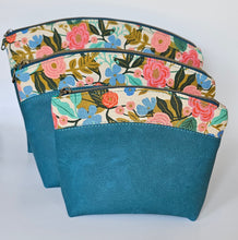 Load image into Gallery viewer, Sadie - Floral and Moroccan Blue Vinyl