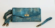 Load image into Gallery viewer, Camy - Teal with External Rear Zipper Wallet