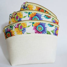 Load image into Gallery viewer, Sadie - Cream and Floral Organizer Trio