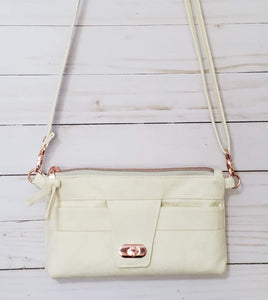 Anna - Cream with Rose Gold Bag