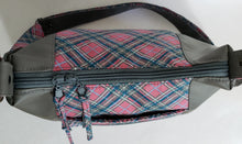 Load image into Gallery viewer, Heidi - Pink Plaid and Gray Bag