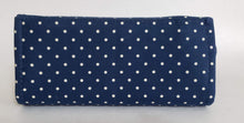 Load image into Gallery viewer, Camy  - Navy Polka Dot Wallet