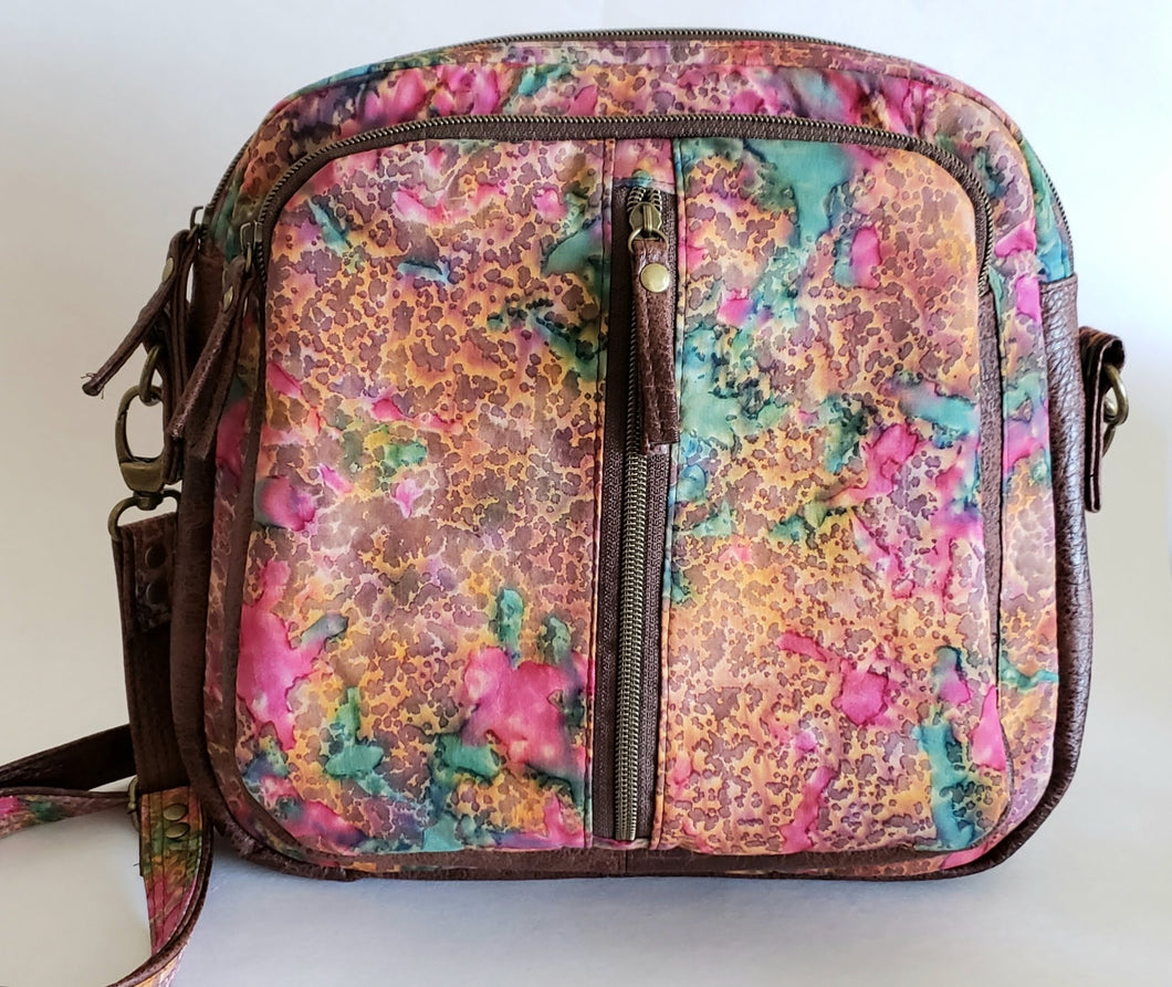 Emmy Lou - Multi-Colored Print Bag