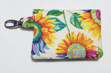 Load image into Gallery viewer, Mae - Floral and Blue Dot Mini Wallet