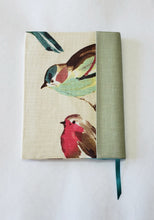 Load image into Gallery viewer, Nancy Ann Book Cover - Bird Print with Light Green Vinyl