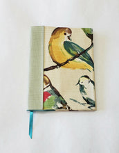 Load image into Gallery viewer, Nancy Ann Book Cover - Bird Print with Light Green Vinyl