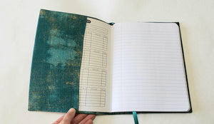 Nancy Ann Book Cover - Teal and Gold