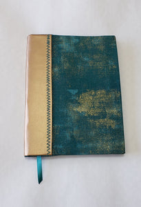 Nancy Ann Book Cover - Teal and Gold