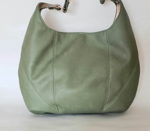 Exterior back of bag