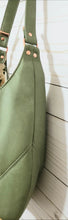 Load image into Gallery viewer, Sylvia Shoulder Bag and Claire Wallet Set - Green Vinyl