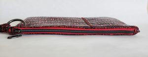 Elta Wristlet - Red and Black